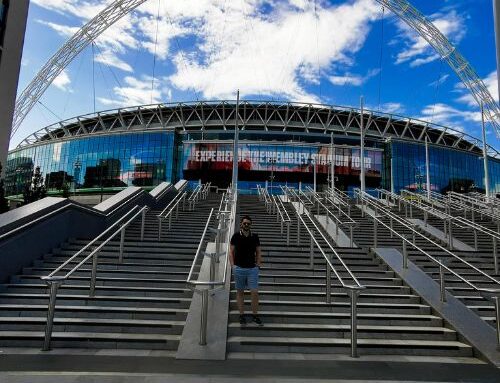 Visiting Wembley Stadium in London